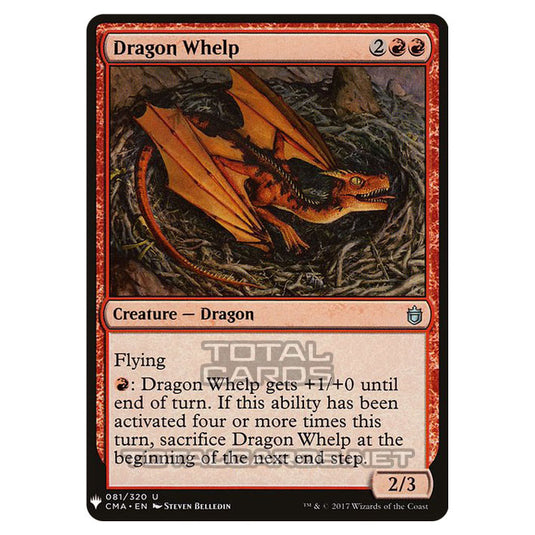 Magic The Gathering - Mystery - Dragon Whelp - 911/1694