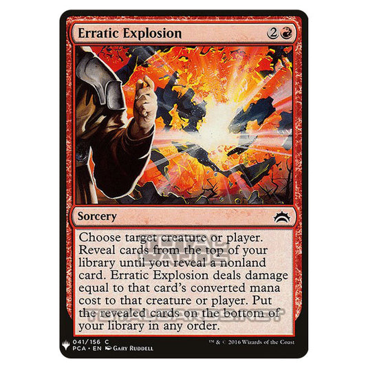 Magic The Gathering - Mystery - Erratic Explosion - 917/1694