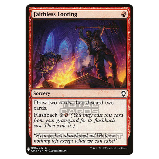 Magic The Gathering - Mystery - Faithless Looting - 919/1694