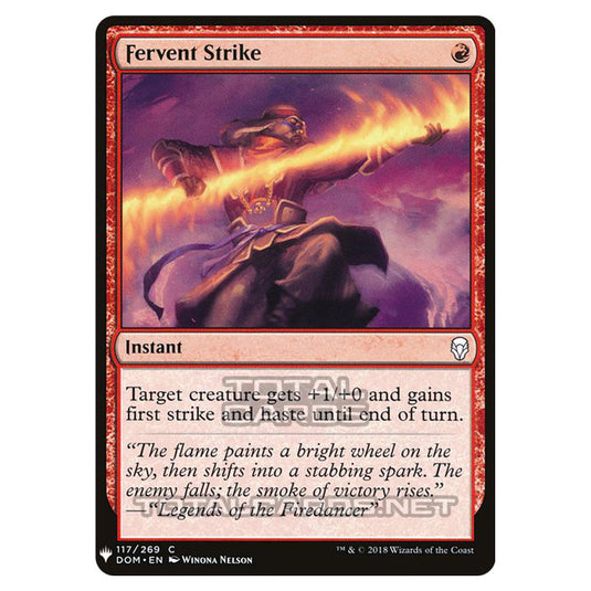 Magic The Gathering - Mystery - Fervent Strike - 922/1694