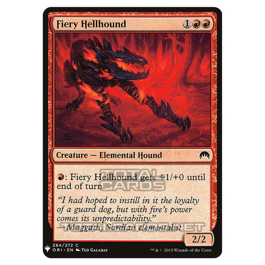 Magic The Gathering - Mystery - Fiery Hellhound - 924/1694