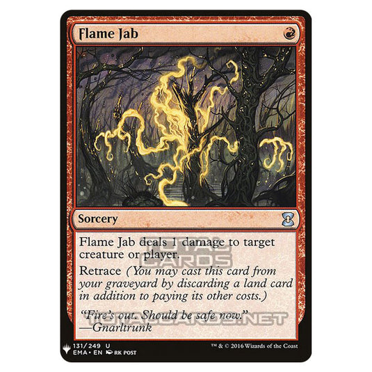 Magic The Gathering - Mystery - Flame Jab - 930/1694