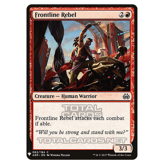 Magic The Gathering - Mystery - Frontline Rebel - 940/1694