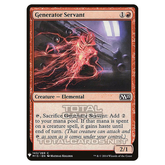 Magic The Gathering - Mystery - Generator Servant - 944/1694