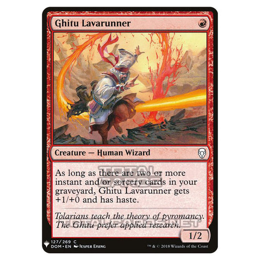 Magic The Gathering - Mystery - Ghitu Lavarunner - 947/1694