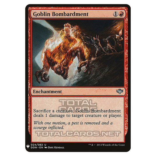 Magic The Gathering - Mystery - Goblin Bombardment - 952/1694