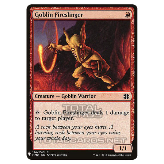 Magic The Gathering - Mystery - Goblin Fireslinger - 953/1694