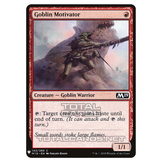 Magic The Gathering - Mystery - Goblin Motivator - 957/1694