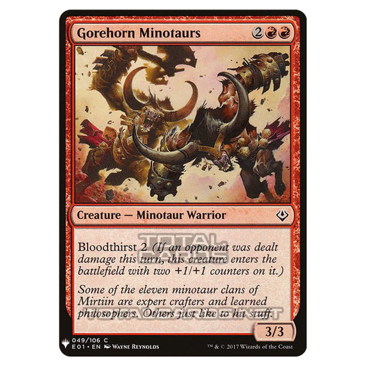 Magic The Gathering - Mystery - Gorehorn Minotaurs - 963/1694