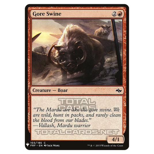 Magic The Gathering - Mystery - Gore Swine - 964/1694