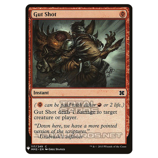 Magic The Gathering - Mystery - Gut Shot - 969/1694