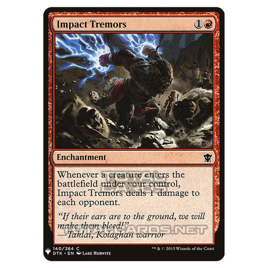 Magic The Gathering - Mystery - Impact Tremors - 978/1694