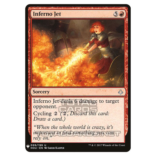 Magic The Gathering - Mystery - Inferno Jet - 982/1694