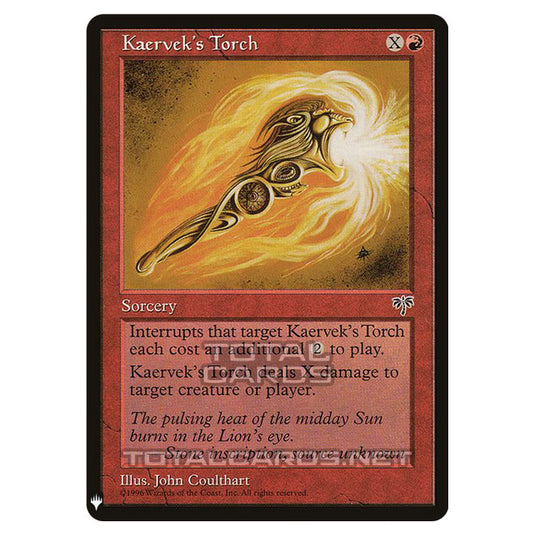 Magic The Gathering - Mystery - Kaervek's Torch - 986/1694