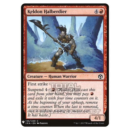 Magic The Gathering - Mystery - Keldon Halberdier - 988/1694