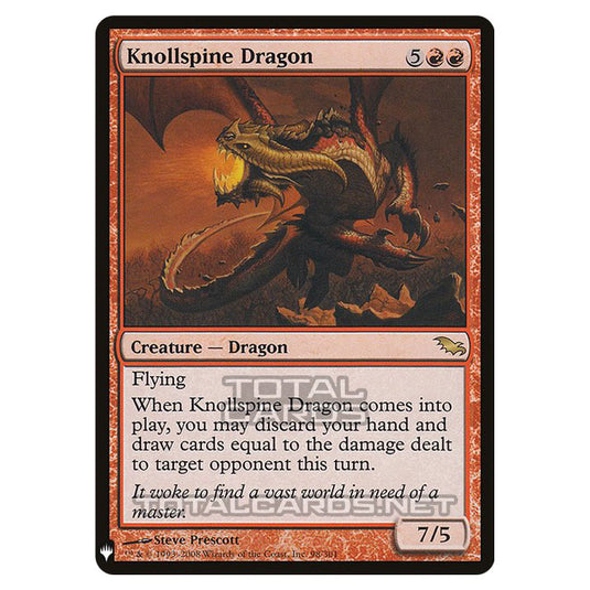 Magic The Gathering - Mystery - Knollspine Dragon - 994/1694