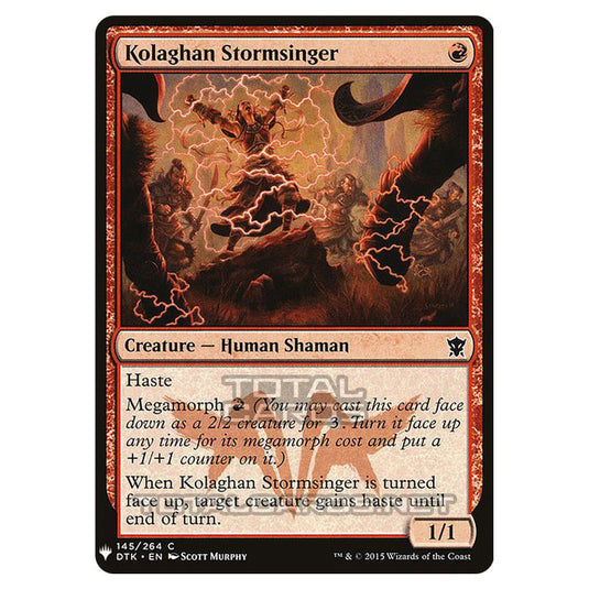 Magic The Gathering - Mystery - Kolaghan Stormsinger - 995/1694