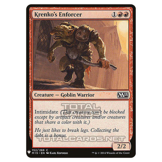 Magic The Gathering - Mystery - Krenko's Enforcer - 998/1694