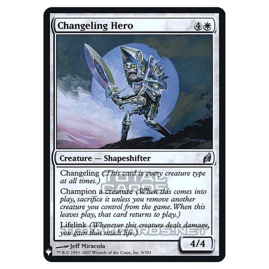 Magic The Gathering - Mystery - Changeling Hero - 4/121 (Foil)