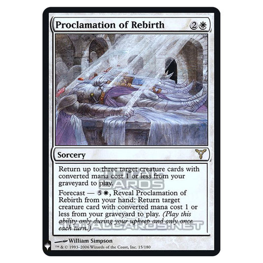 Magic The Gathering - Mystery - Proclamation of Rebirth - 11/121 (Foil)