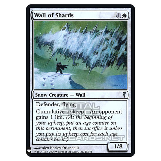 Magic The Gathering - Mystery - Wall of Shards - 18/121 (Foil)