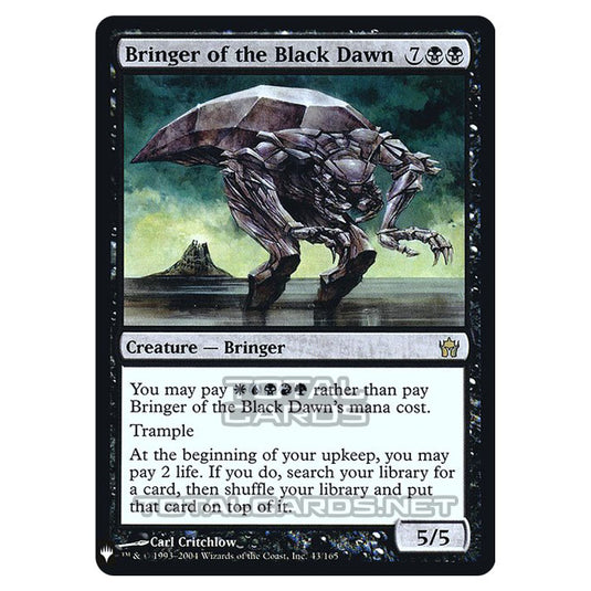 Magic The Gathering - Mystery - Bringer of the Black Dawn - 33/121 (Foil)