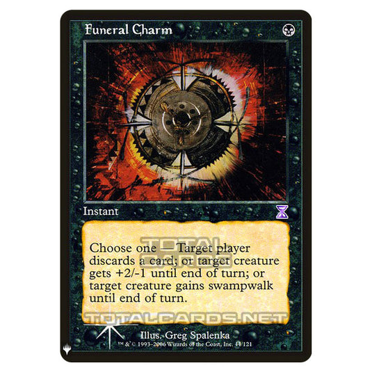 Magic The Gathering - Mystery - Funeral Charm - 37/121 (Foil)