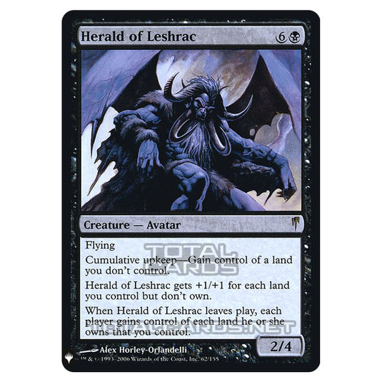 Magic The Gathering - Mystery - Herald of Leshrac - 38/121 (Foil)