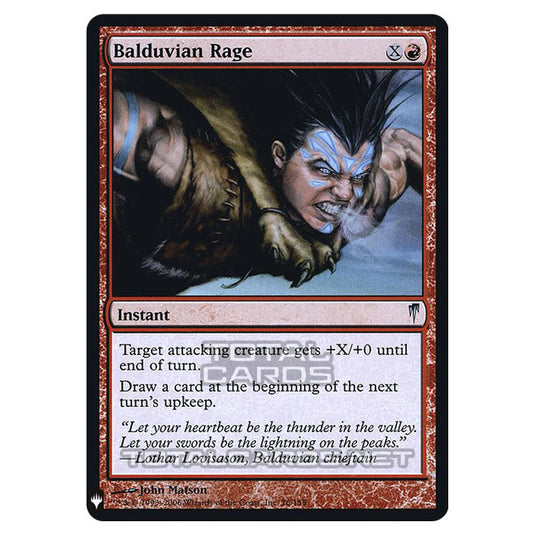 Magic The Gathering - Mystery - Balduvian Rage - 46/121 (Foil)