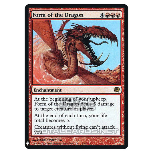 Magic The Gathering - Mystery - Form of the Dragon - 51/121 (Foil)