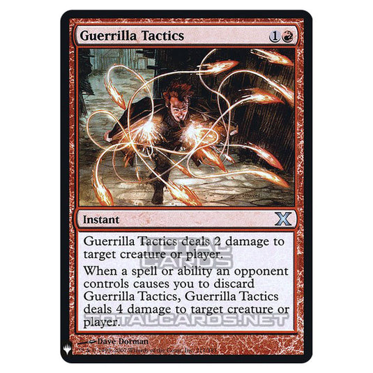 Magic The Gathering - Mystery - Guerrilla Tactics - 53/121 (Foil)