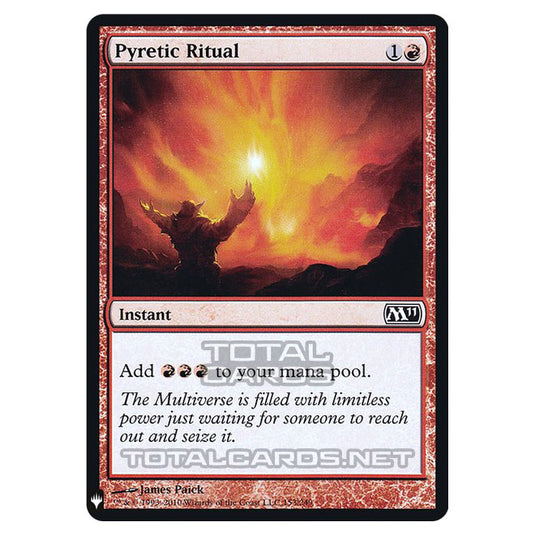 Magic The Gathering - Mystery - Pyretic Ritual - 57/121 (Foil)