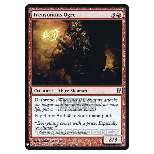 Magic The Gathering - Mystery - Treasonous Ogre - 60/121 (Foil)