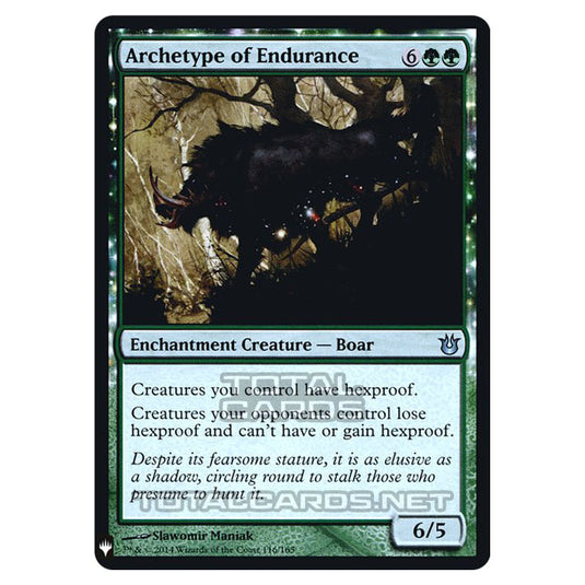 Magic The Gathering - Mystery - Archetype of Endurance - 62/121 (Foil)