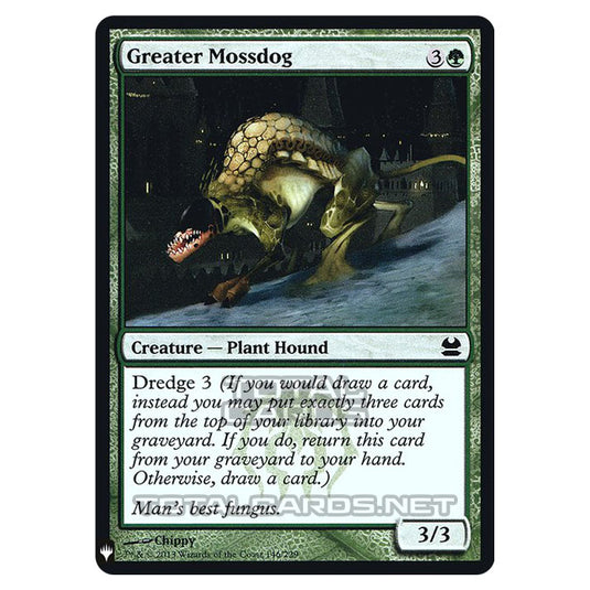 Magic The Gathering - Mystery - Greater Mossdog - 69/121 (Foil)