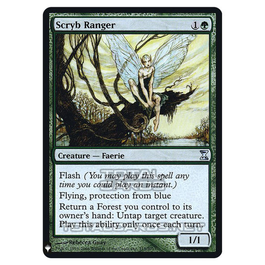 Magic The Gathering - Mystery - Scryb Ranger - 79/121 (Foil)