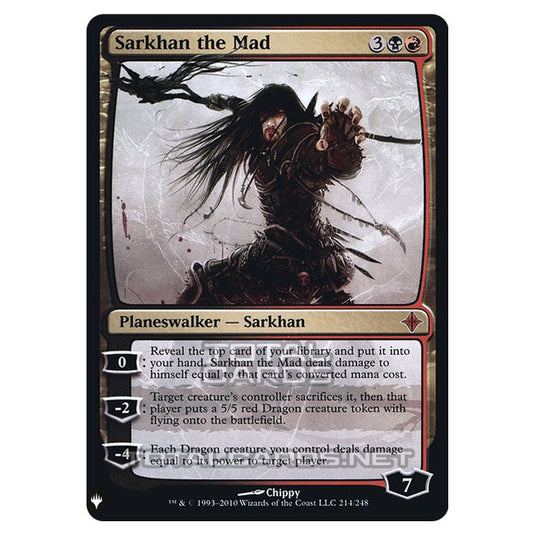 Magic The Gathering - Mystery - Sarkhan the Mad - 90/121 (Foil)
