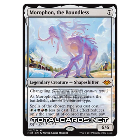 Magic The Gathering - Modern Horizons - Morophon, the Boundless - 1/255