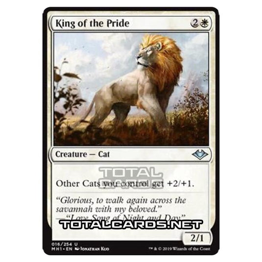 Magic The Gathering - Modern Horizons - King of the Pride - 16/255