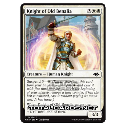 Magic The Gathering - Modern Horizons - Knight of Old Benalia - 17/255