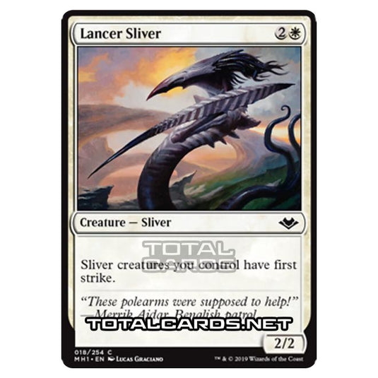 Magic The Gathering - Modern Horizons - Lancer Sliver - 18/255