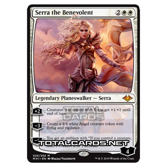 Magic The Gathering - Modern Horizons - Serra the Benevolent - 26/255