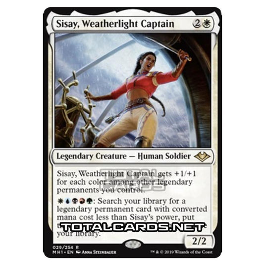 Magic The Gathering - Modern Horizons - Sisay, Weatherlight Captain - 29/255