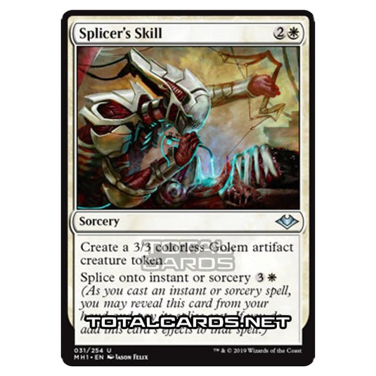 Magic The Gathering - Modern Horizons - Splicer's Skill - 31/255