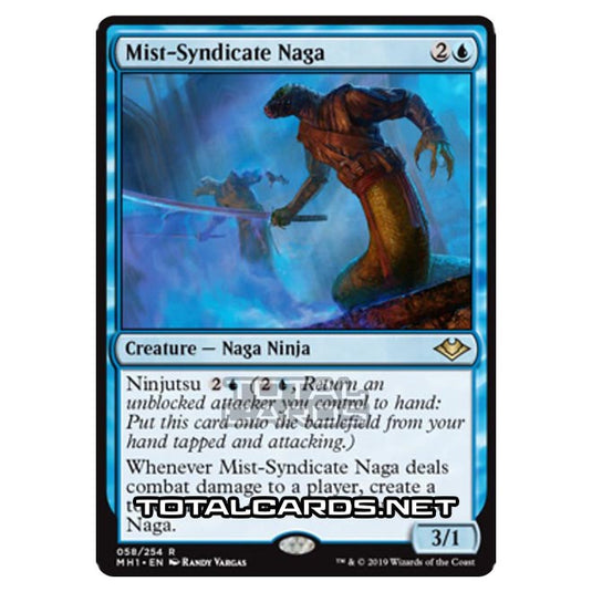 Magic The Gathering - Modern Horizons - Mist-Syndicate Naga - 58/255