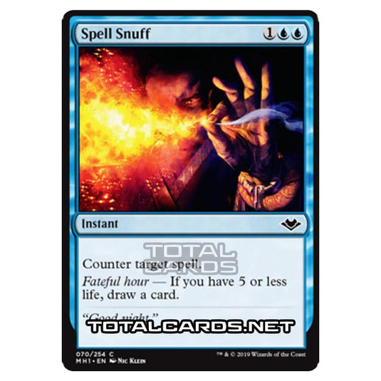 Magic The Gathering - Modern Horizons - Spell Snuff - 70/255