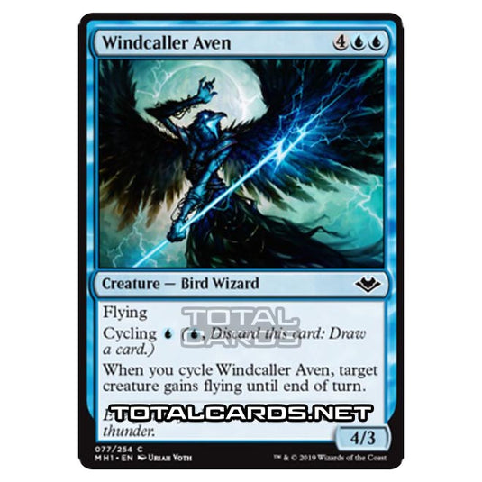 Magic The Gathering - Modern Horizons - Windcaller Aven - 77/255