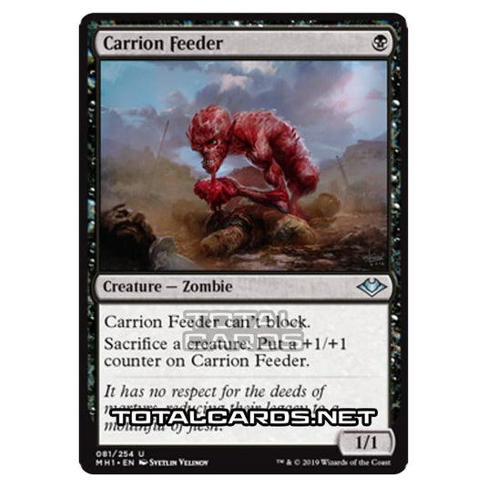Magic The Gathering - Modern Horizons - Carrion Feeder - 81/255