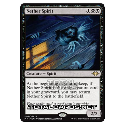 Magic The Gathering - Modern Horizons - Nether Spirit - 98/255