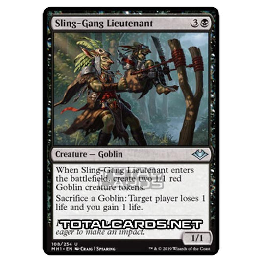 Magic The Gathering - Modern Horizons - Sling-Gang Lieutenant - 108/255